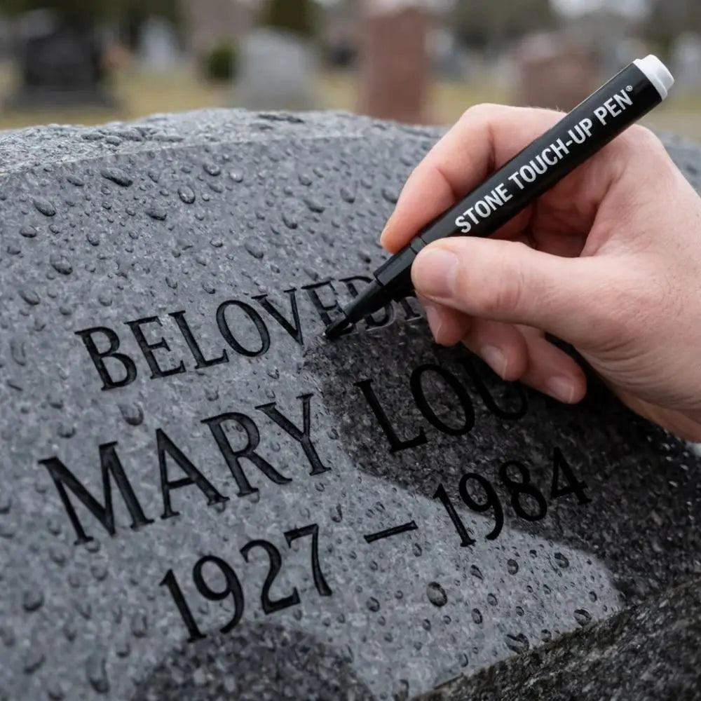 Gold Gravestone Marker Pen – Waterproof, Fine Tip, Quick-Dry Specialty Marker Pen HIP