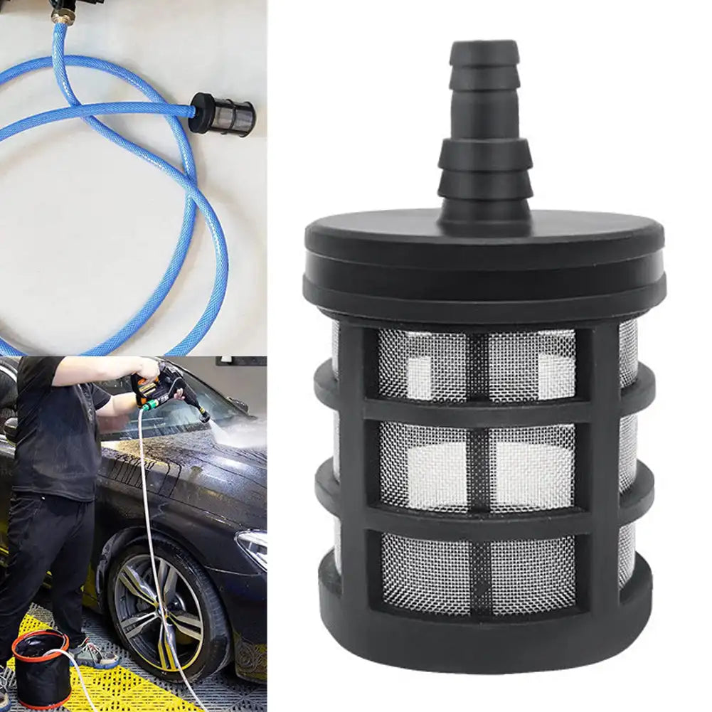 9.5/10/13mm Hose Pipe Filter Car Wash Garden Irrigation Filters Sprayer Pump Filtering Check Valve Net Strainer Mesh HIP