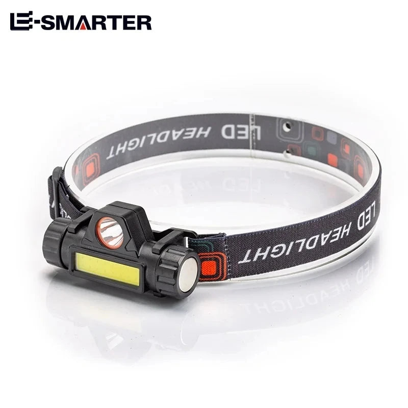 ESMARTER USB Rechargeable LED Headlamp – Camping Hiking Rechargeable Headlamp HIP