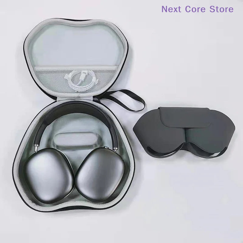 Shockproof Headphone Travel Case – EVA Storage Bag Headphone Carry Case HIP