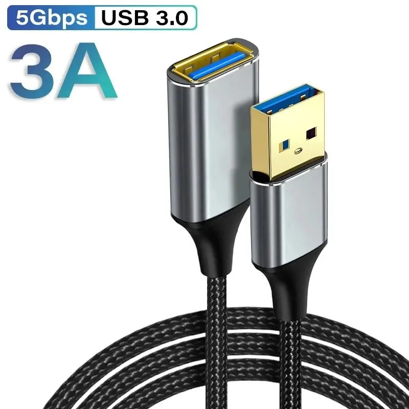 USB 3.0 Male to Female Extension Cable – 5Gbps SuperSpeed USB Extension Cable HIP