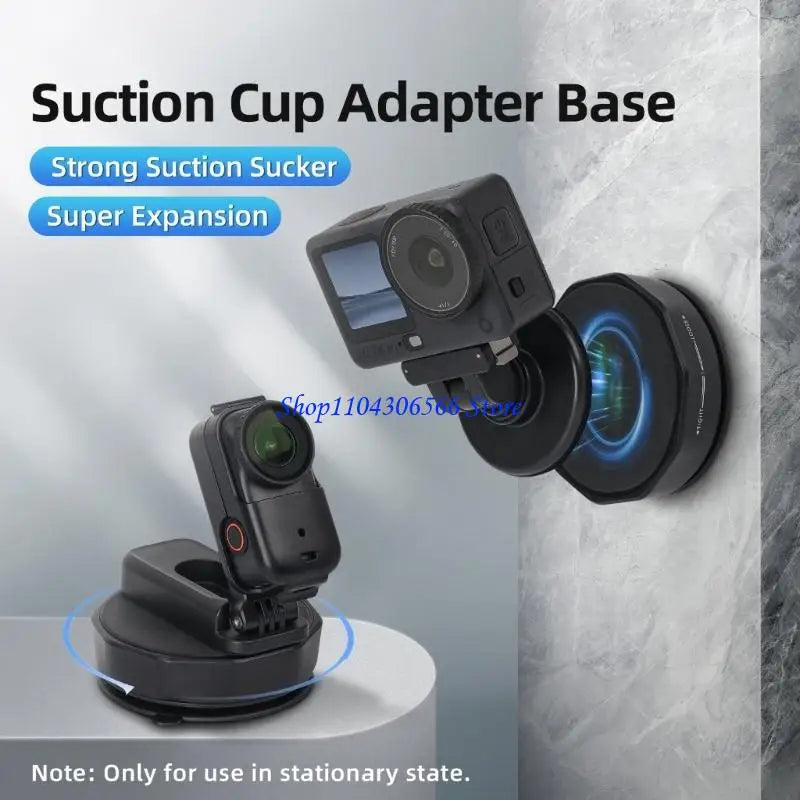 Suction Cup Camera Base for DJI Pocket 3/2 & Action 6/5Pro/4/3 Camera Suction Mount HIP