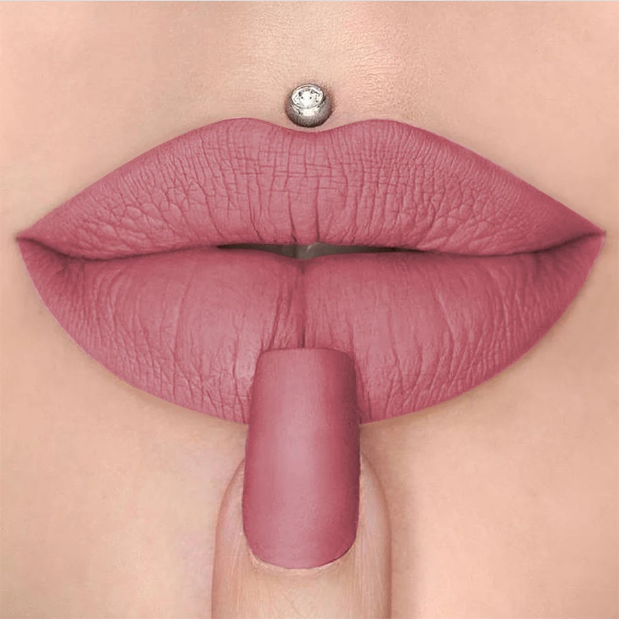 KAFURUX 15-Shade Velvet Matte Lipstick Pen – Waterproof & Long Lasting Matte Lipstick Pen HIP 01