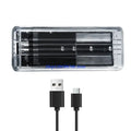 M.2 NVMe SSD Enclosure – Clear Shell, USB 3.0, Up to 10Gbps SSD Drive Enclosure HIP NGFF for protocol CN