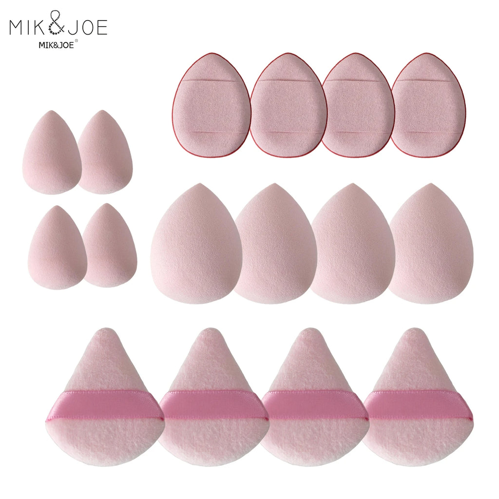 12-Piece Giant Soft Makeup Sponge Egg Set – Powder Puffs Makeup Sponge Set HIP