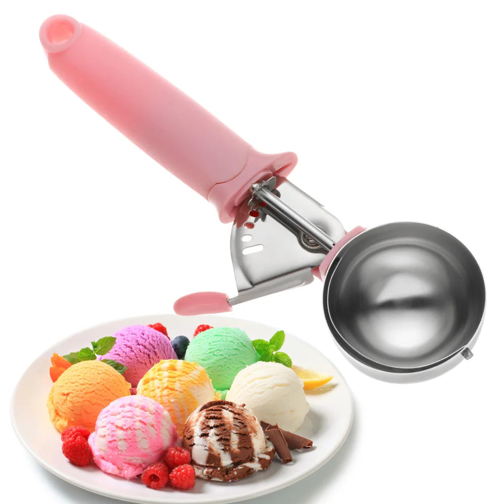 Stainless Steel Ice Cream Scoop & Melon Fruit Baller Ice Cream Scoop HIP