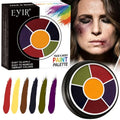 6Colors Face Body Paint Palette Halloween Special Effects Makeup Cosmetic Safe Non‑toxic Body Painting Cream Kids Adults Cosplay HIP 01 Wound Effect