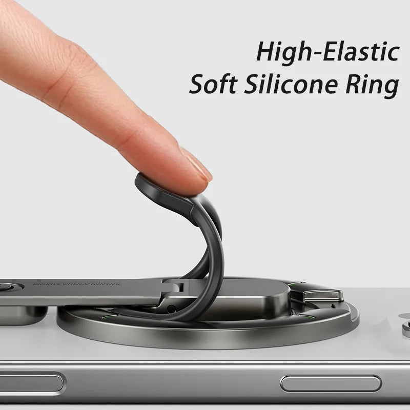 360° Rotating Phone Grip Ring Stand & Magnetic Kickstand Phone Grip Stand HIP