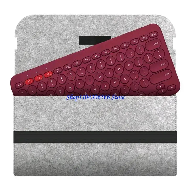 Felt Keyboard Sleeve Bag for Logitech K380 K480 Wireless Keyboard Storage Bag HIP