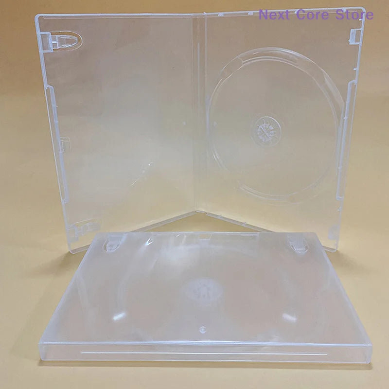 Transparent PP Plastic CD Case – Single Disc, Milky Clear CD Storage Case HIP