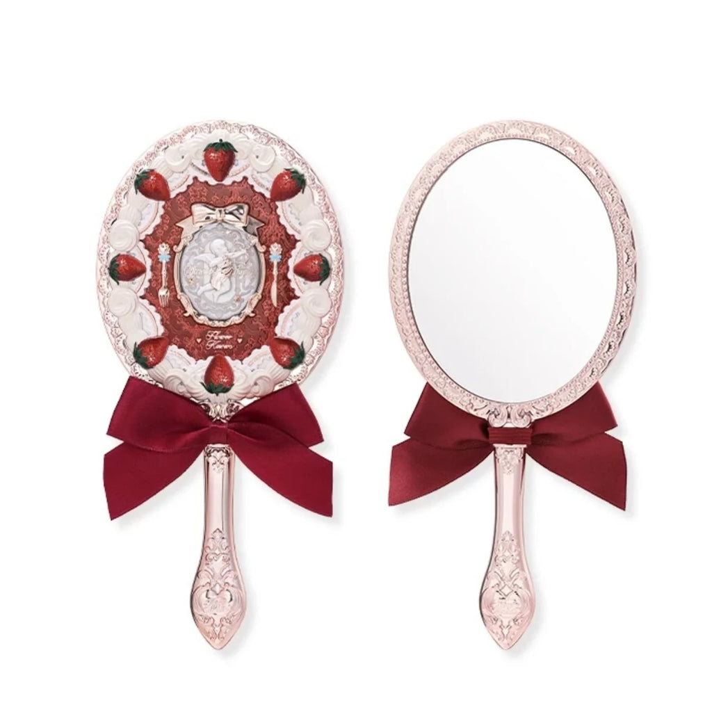 Flower Knows Handheld Makeup Mirror – Strawberry & Butterfly Handheld Makeup Mirror HIP