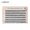 YSDO Eyelashes 120 Bundles Individual False Lashes Russian Volume Eyelash Extension Premade Fan False Mink Eyelash Makeup Tool HIP 10mm C 0.07mm