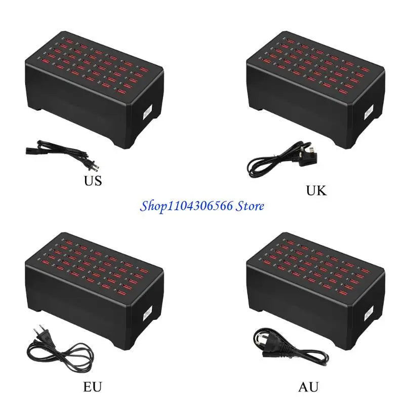 150W 30-Port USB Charging Station for Tablets & Phones USB Charging Station HIP