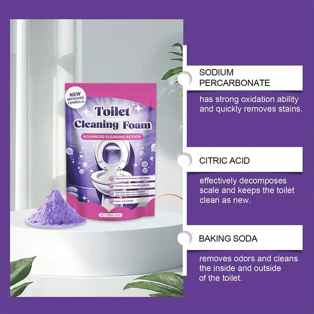 Toilet Decontamination Effervescent Tablets Effectively Remove Stubborn Dirt Eliminate Odors Without Residue & Irritation HIP