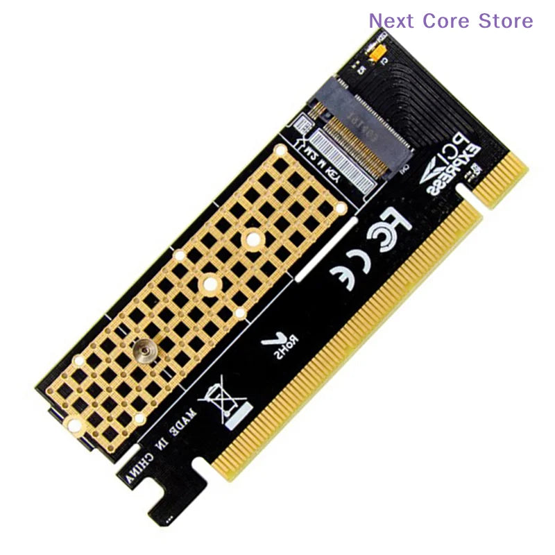 M.2 NVMe to PCIe X16 Adapter Card – M Key 2230–2280 SSD Adapter Card HIP