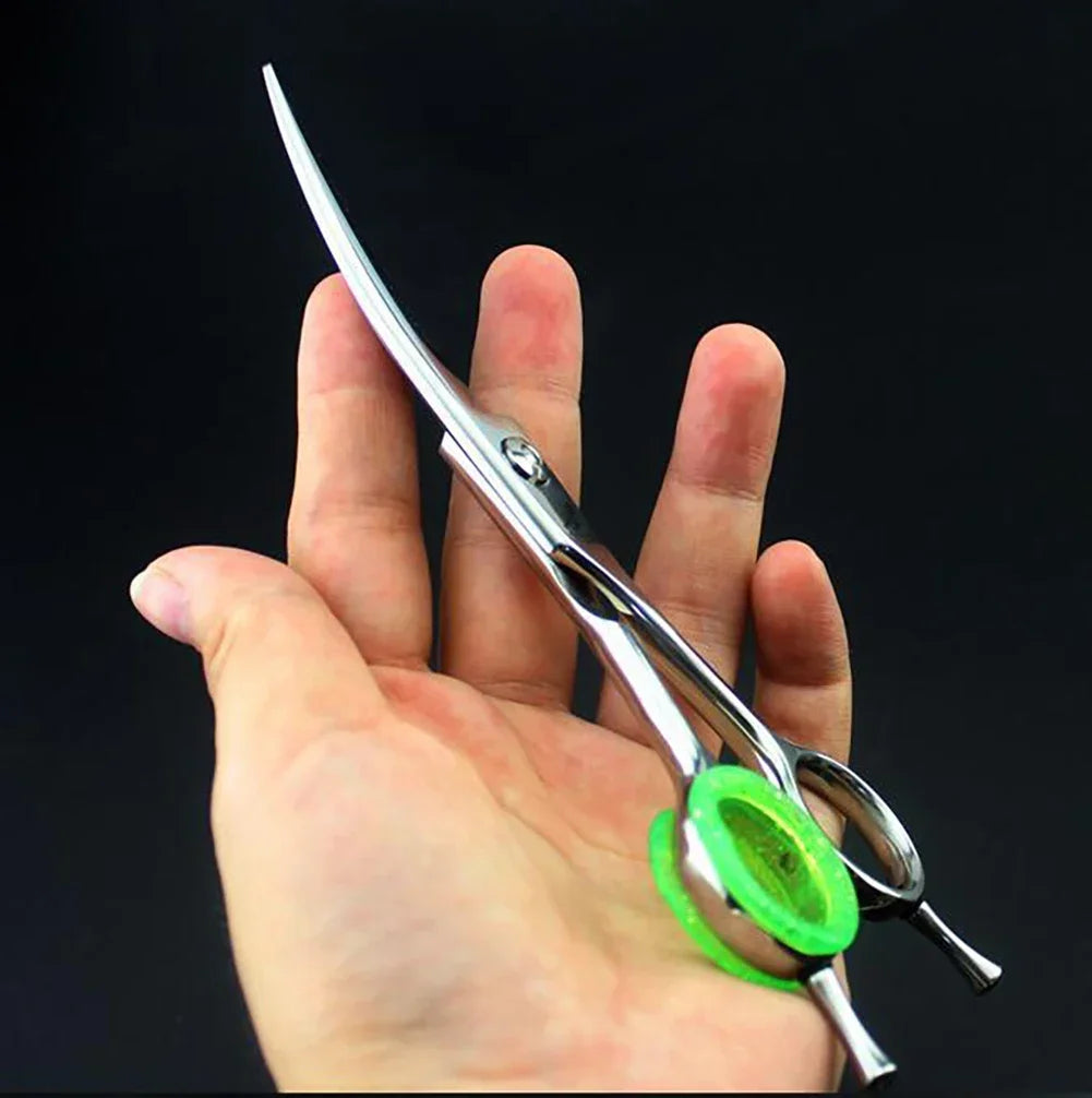 5PCS Finger Rings Pet Scissor Silicone Finger Rings Hairdressing Scissor Silicone Finger Ring Pet Scissor Colored Finger Ring HIP