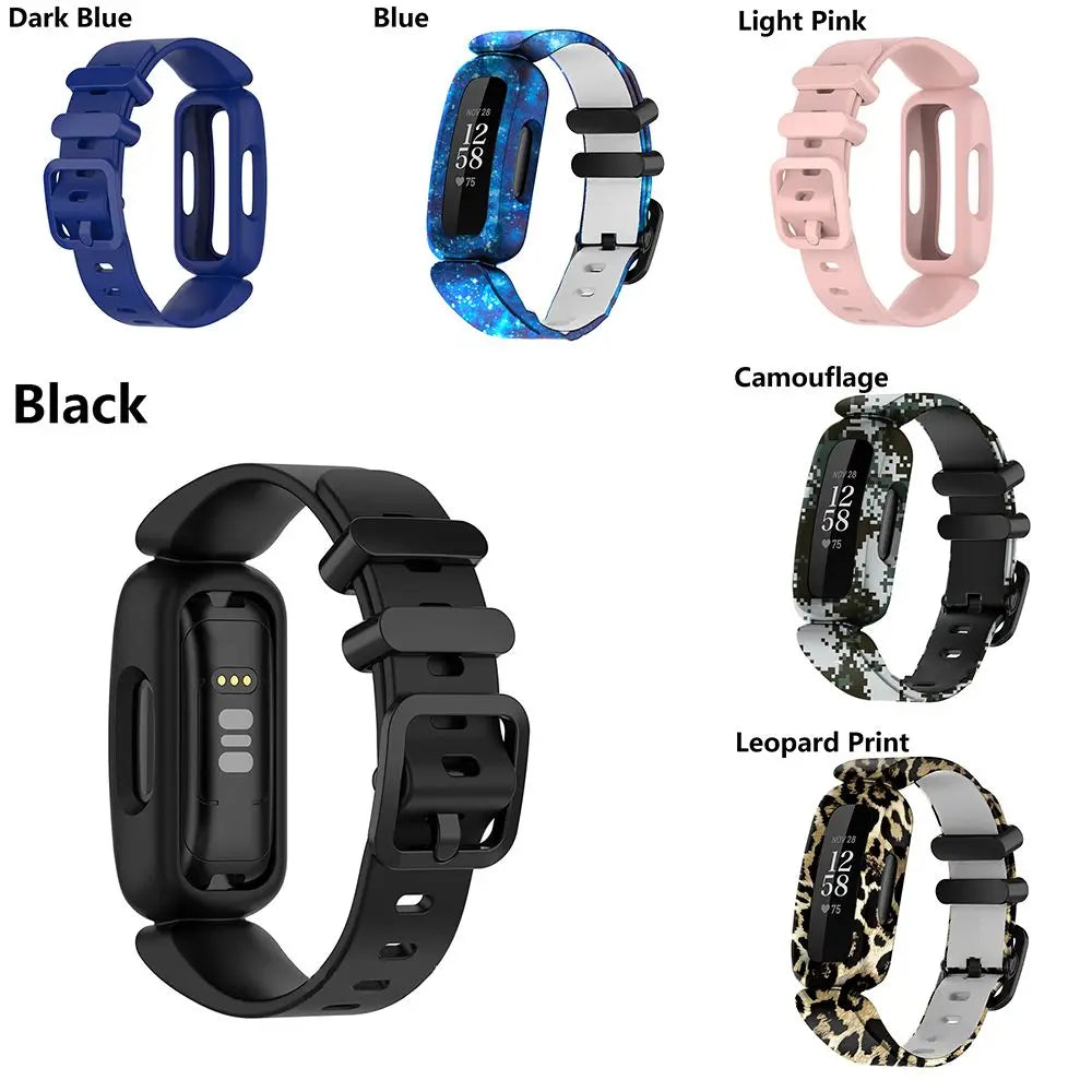 Silicone Band for Fitbit Ace 3 & Inspire 2 – Kids Strap Watch Replacement Band HIP