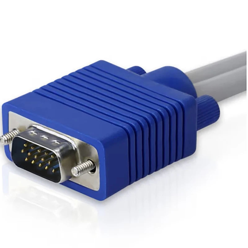 VGA Splitter Cable 1 Male to 2 Female – Dual Monitor Adapter VGA Splitter Cable HIP