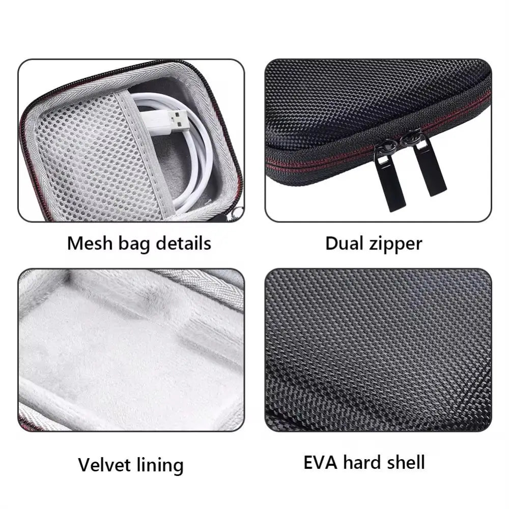 Samsung SSD T7 Shield/T9 Carrying Case – Shockproof EVA Bag SSD Carrying Case HIP