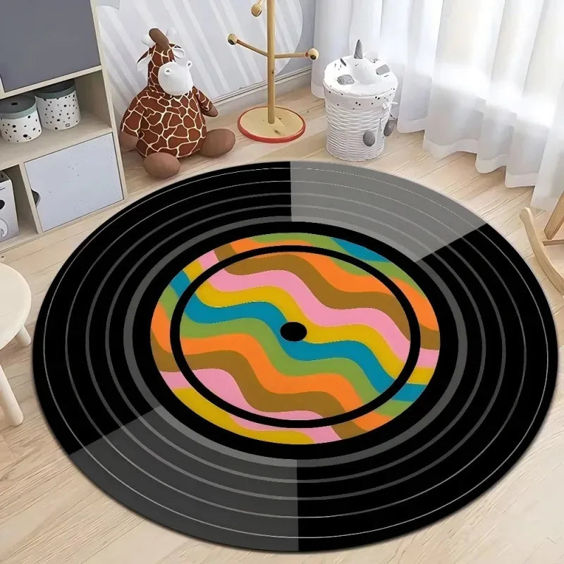 Round Cartoon Printed Area Rug – Circle Floor Mat | HIP Round Area Rug HIP 1 40X40CM