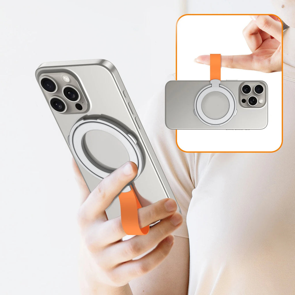 Magnetic Phone Holder Car & Desk MagSafe Ring Stand Kit Magnetic Phone Mount HIP