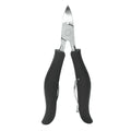 Precision Nail Clippers & Cuticle Nipper – Stainless Steel Nail Clipper Nipper HIP C557-black