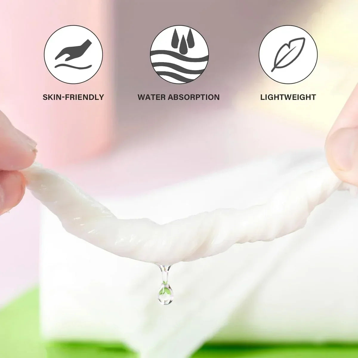 Disposable Compressed Cotton Cleansing Towels – 50 Pack Disposable Cleansing Towel HIP