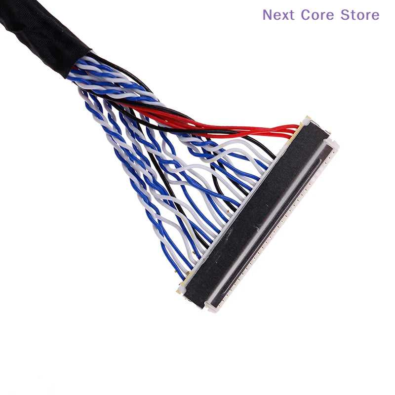 25cm 8-Bit LVDS Cable 30-Pin 2CH for 17–26" LCD/LED Panels LVDS Display Cable HIP