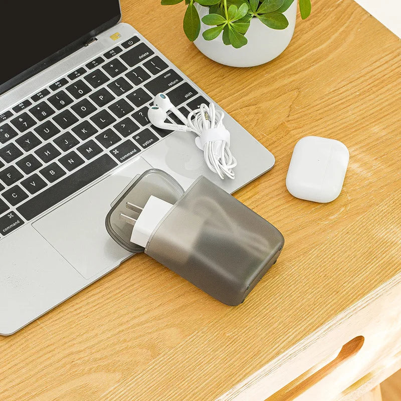 Cable & Earphone Organizer Storage Box | Desk Tidy Cable Organizer Box HIP