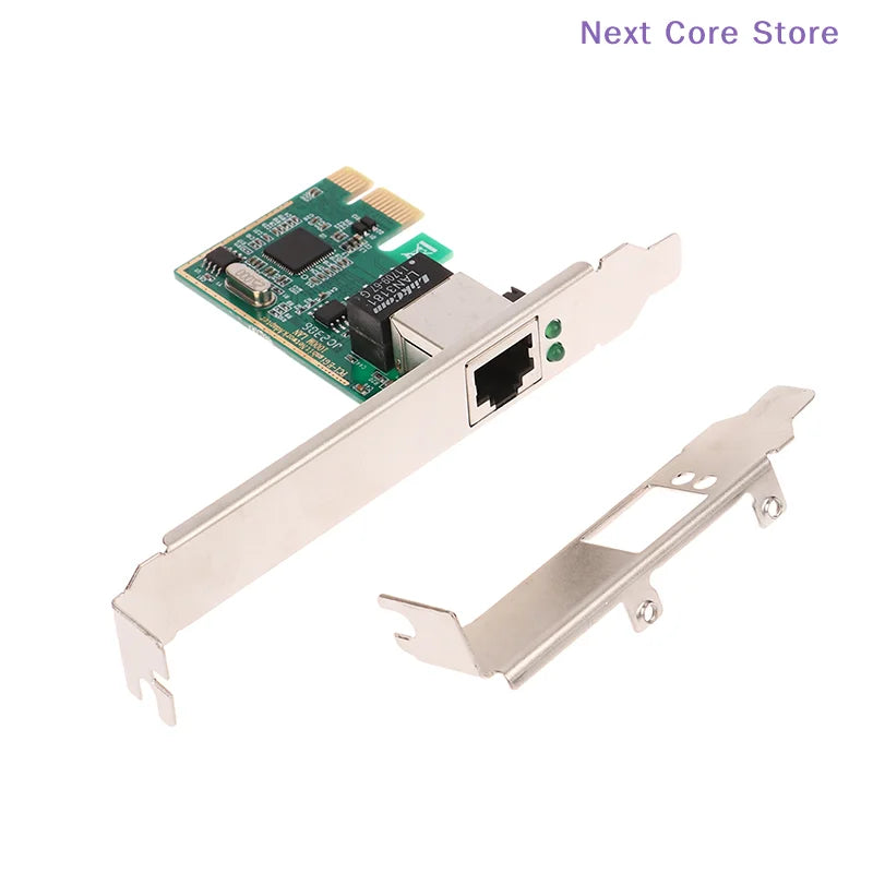 Gigabit PCI-E Network Card 10/100/1000Mbps RJ-45 LAN Adapter PCI-E Network Card HIP
