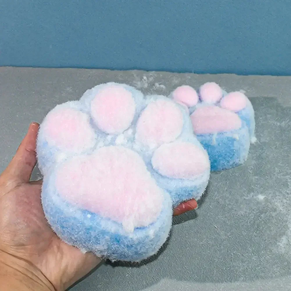 10/13.5cm Cat Paw Candle Mold Scented Silicone Mould DIY Handmade Candle Material Cake Soap Resin Mold Candle Making Supplie HIP