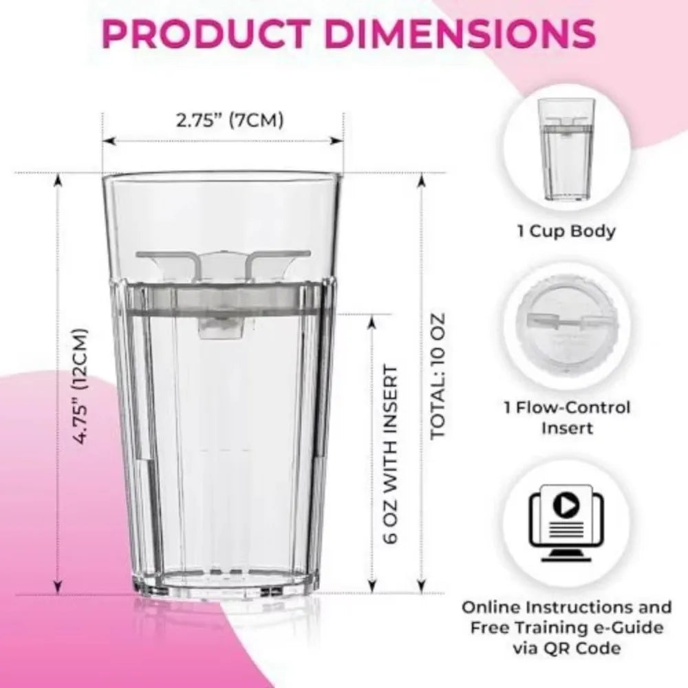 360° Toddler Training Cup – BPA-Free Weaning Smart Cup Toddler Training Cup HIP
