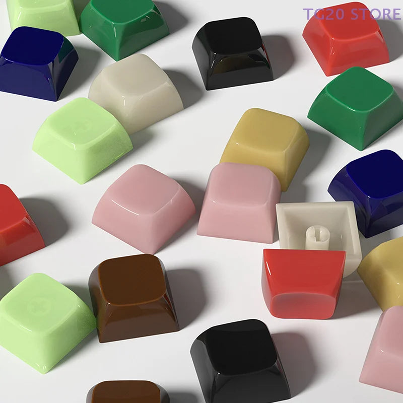 XDA Jade Jelly Clear PC Keycap for Custom Mechanical Keyboard Mechanical Keyboard Keycap HIP