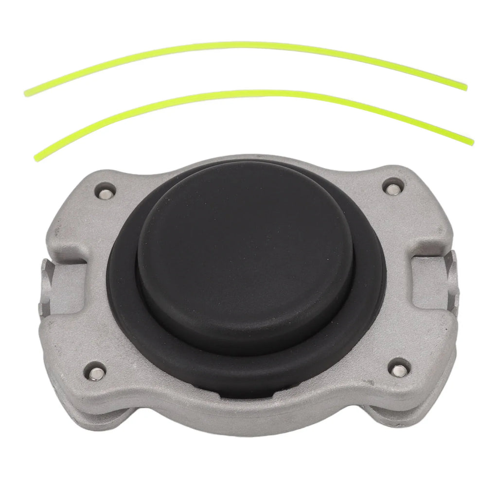 Universal Trimmer Head 0.5in Hole Diameter Aluminium High Accuracy String Trimmer Head with 2 Lines for Replacement HIP A