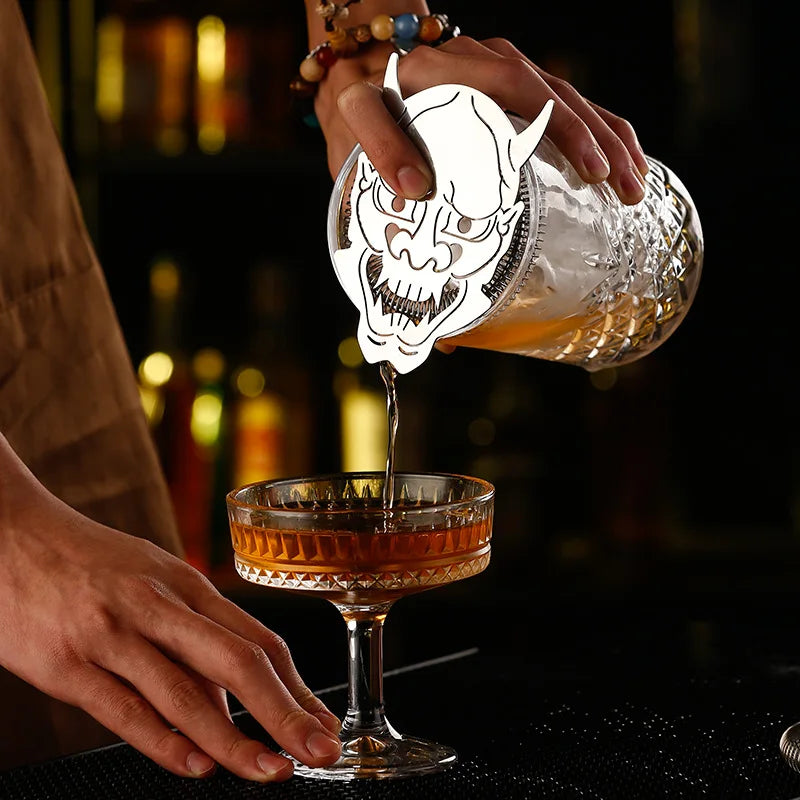 Hawthorne Cocktail Strainer – Ghost & Star Ship Stainless Steel Cocktail Strainer HIP