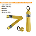 USB4 Keychain Cable 240W 40Gbps USB-C to USB-C | 8K USB-C Cable HIP 240W YSK THS