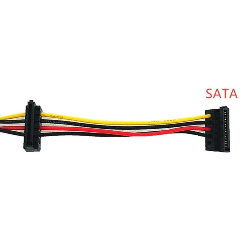 4-Pin to 3-Port HDD Power Splitter Cable for Desktops HDD Power Splitter Cable HIP