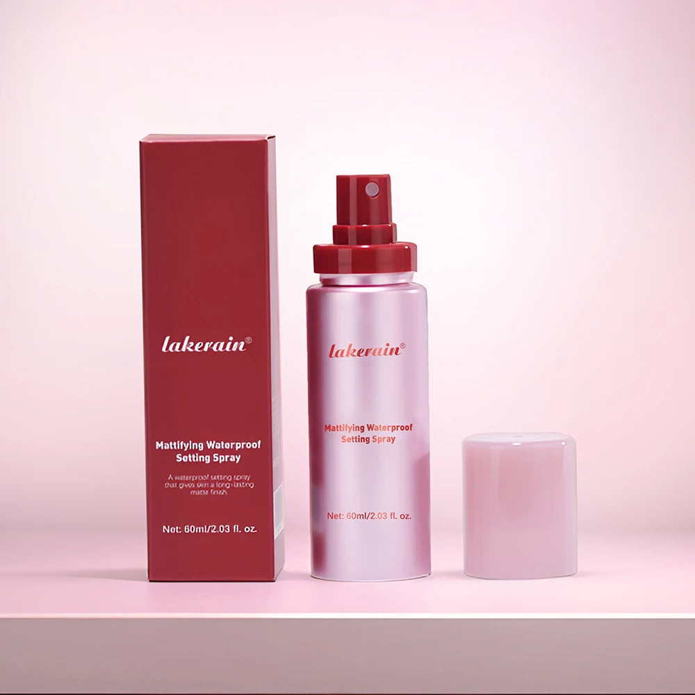 Waterproof Makeup Setting Spray Matte Finish Oil Control Non Sticky Long Wearing Smudge Proof Cosmetic Fixer For All Skin HIP 1pcs