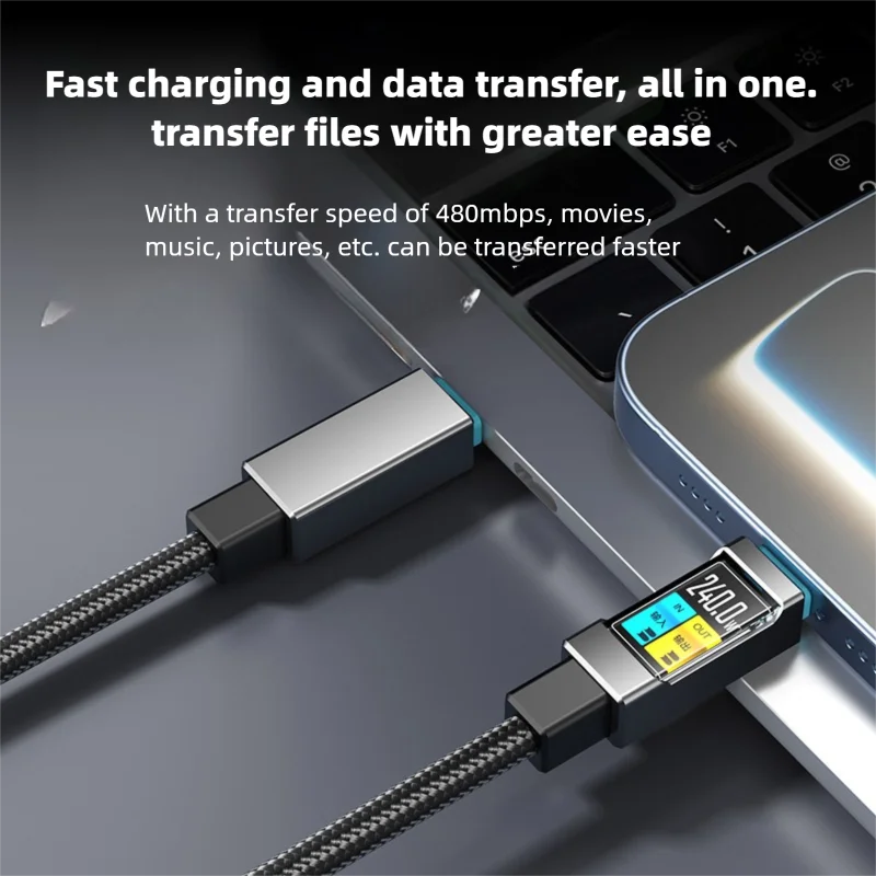 100W USB-C to USB-C Fast Charging Cable 1.2m | HIP USB-C Charging Cable HIP