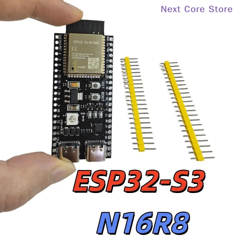 ESP32-S3 Dual Core Dev Board – 2.4G WiFi & Bluetooth IoT Microcontroller Dev Board HIP