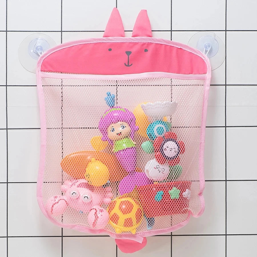 Baby Bath Toy Mesh Storage Bag – Cartoon Animal Organizer Bath Toy Organizer HIP
