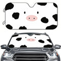 UV Car Sun Visor – Cute Pig Face Design | Universal Fit Car Sun Visor HIP M