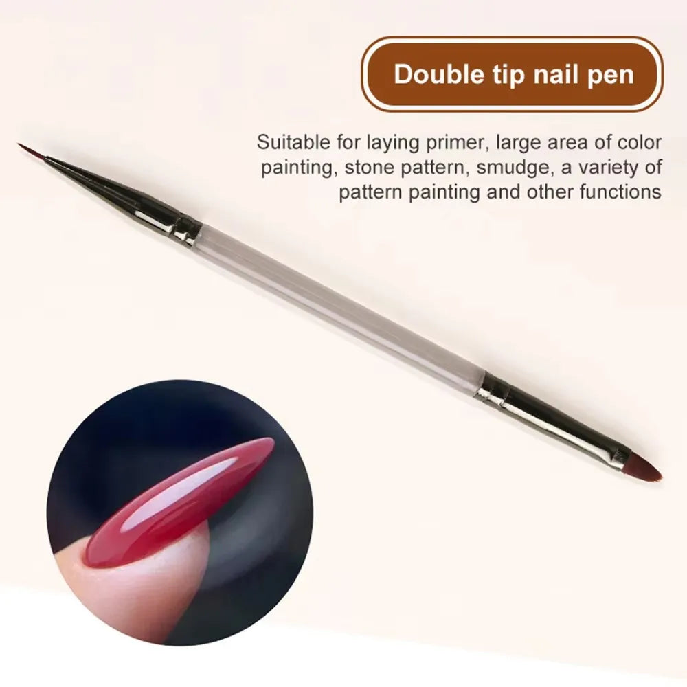 9-Piece Nail Art Brush Set – Gel, Liner & Design Pens | HIP Nail Art Brush Set HIP