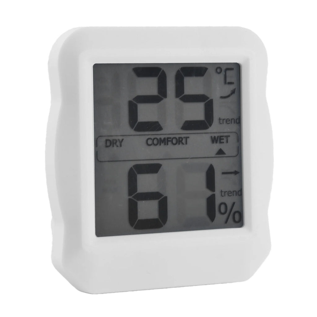 Digital Thermometer Hygrometer Mini Electric Thermometer Hygrometer Digital Display Magnetic Temperature Humidity Meter for Home HIP