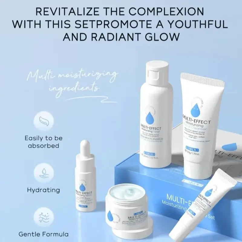 LAIKOU 5-Piece Deep Hydration Skincare Set for Dry Skin Skincare Gift Set HIP