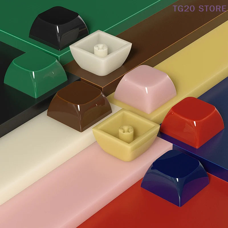 XDA Jade Jelly Clear PC Keycap for Custom Mechanical Keyboard Mechanical Keyboard Keycap HIP