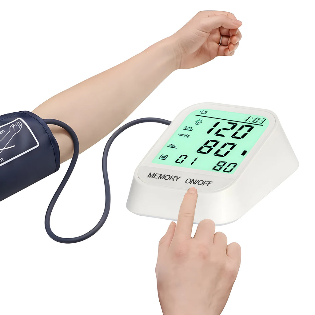 Fireurus Digital Upper Arm Blood Pressure Monitor | Auto Cuff Blood Pressure Monitor HIP