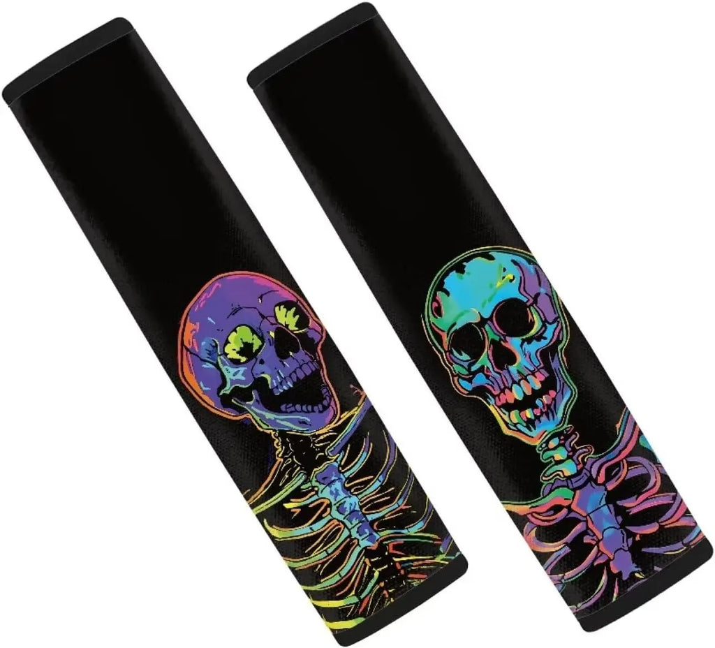 Skull Car Seat Belt Cover – Comfort Shoulder Pads for Adults Seat Belt Cover HIP 1