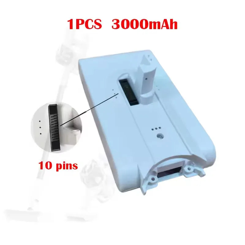 5000mAh 25.2V Replacement Battery for Dreame V8 V9 V10 VVN3 VVN4 Vacuum Battery Pack HIP 1PCS 3000mAh