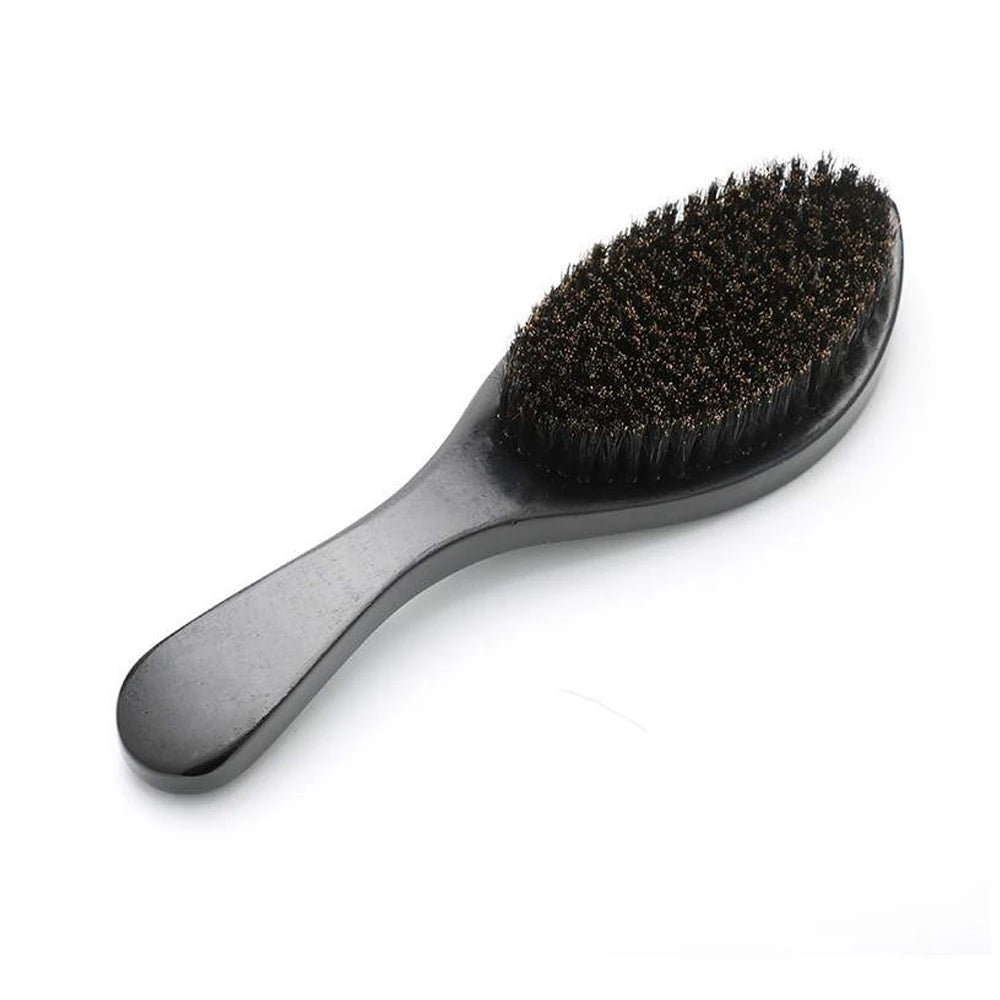 Comb Men Slcked Black Styling Comb Beard Hair Brushes Beech Texture Massage Waves Anti-knots Barber Hair Accessories Hair Care HIP Hair Comb